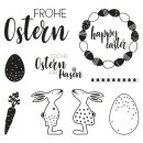 Clear Stamps - Osterfreunde 102,5x97mm 9 Motive