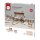 Holz-Steckteil Bauernhof 45-tlg, 1 Set natur