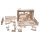 Holz-Steckteil Bauernhof 45-tlg, 1 Set natur