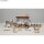 Holz-Steckteil Bauernhof 45-tlg, 1 Set natur