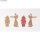 Stanzschablone Rentierfreunde, 0,5-3,8 cm x 0,5-6,5 cm, SB-Btl. 4Stück