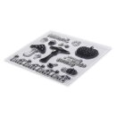 Clear Stamps - Herbstleuchten 102,5x97mm 13 Motive