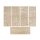 Holz 3D Bausatz Winterdorf x3,FSCMixCred, 40x14,5x17cm, 84tlg., Box 1Set, natur