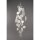 Mini-LED Lichterkette m.Draht/Timer, 4x120cm, 96 LED`s, 4-strängig, lichtgelb
