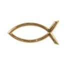 Wachsmotiv Christlicher Fisch, 4x2cm, SB-Btl....