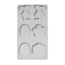 Silikon Gießform Osterfreunde + Biene, 26x14,5x1cm 6 Formen