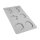 Silikon Gießform Osterfreunde + Biene, 26x14,5x1cm 6 Formen