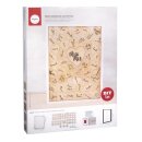 Holz-Gästebuch mit Herzen, FSCMix Credit, 35x26x4cm, zum Stellen, Box 1Set, natur
