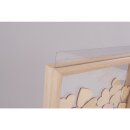 Holz-Gästebuch mit Herzen, FSCMix Credit, 35x26x4cm, zum Stellen, Box 1Set, natur