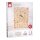 Holz-Gästebuch mit Herzen, FSCMix Credit, 35x26x4cm, zum Stellen, Box 1Set, natur