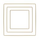 Metallringe Quadrate sortiert, je 1x15cm, 20cm, 25cm 3...