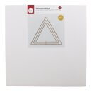 Metallringe Dreiecke sortiert, je 1x20cm, 25cm, 30cm, 3...