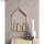 Metallringe Häuser sortiert, je 1x19cm, 23cm, 27,5cm 3 Stück, weiß