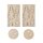 Holz Steckteil Wichtel, FSC Mix Credit, 8,4cm, 6cm ø,  2 Set, natur