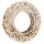 Holz Kranz Beere + Blatt, FSC Mix Credit, 35cm ø, 10-tlg., Box 1Set, natur