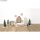 Holz Wichteltür Tomte 15cm 24-tlg. 1Set natur