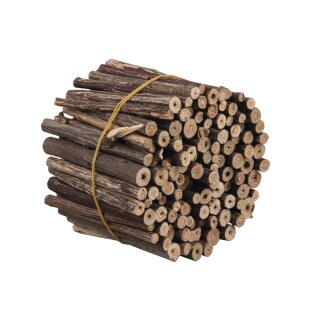 Aststücke, natur, 0,2-1,2cm ø, 7,5cm, Bund ca. 200g, natur