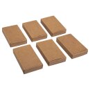 Streichholzschachtel XL, FSC Mix Credit, 11x6,5x2cm, Beutel 6 Stück, kraft