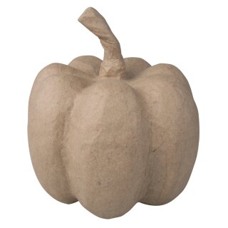 Pappmaché Kürbis, FSC Recycled 100%, 15cm ø, 1Stück