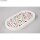 Silikon Gießform Untersetzer Oval, 17,8x9,5x1,6cm