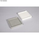 Silikon Gießform Untersetzer Quadrat 10x10x1,5cm