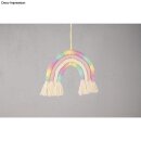 Makramee Garn, Regenbogen, 3mm ø, 30m, ca. 110g, regenbogen
