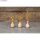 Holz Deko Vase, mini, 4,8-6,4cm, sortiert, PVC-Box 3Stück, natur