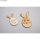 Holz Deko Hase, FSC Mix Credit, 8+10+12cm, sortiert, SB-Btl. 4Stück, natur