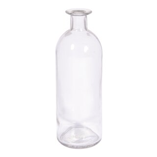 Glasvase, 7cm ø, 20cm, Öffnung ø 1,8cm, 475ml