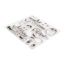 Clear Stamps - Frohe Ostern 102,5x97mm 11 Motive