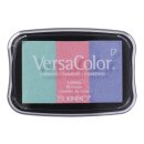 Stempelkissen Versacolor, 3 Farben, Stempelfläche...