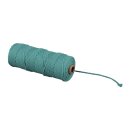 Makramee Garn, 3mm ø, ca. 210g, Rolle 70m, petrol