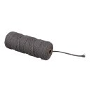 Makramee Garn, 3mm ø, ca. 210g, Rolle 70m, steingrau