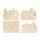 Holz Deko AufstellerKürbis,  FSC Mix Credit, 3x 20,2x10,5cm, 20tlg. natur