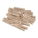 Holz Wäscheklammern, FSC 100%, 7,2cm, SB-Btl....
