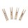 Holz Wäscheklammern, FSC 100%, 7,2cm, SB-Btl. 24Stück, natur