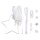 Bastelpackung DIY Traumfänger Stern, 20cm ø, 60cm, weiß. 1 Stück