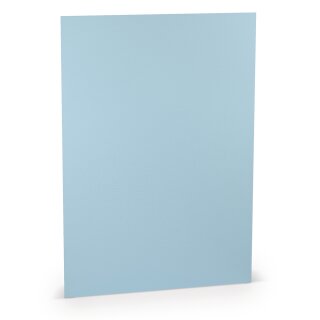 Paperado Blätter DIN A4, FSC Mix Credit, 210x297mm, 100g/m2, Beutel 10Stück, Rössler Nr. 1103001124, hellblau