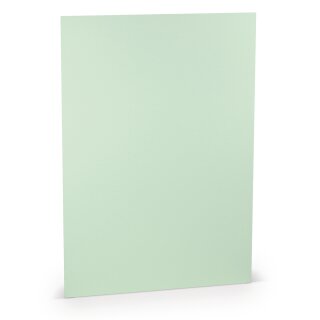 Paperado Blätter DIN A4, FSC Mix Credit, 210x297mm, 100g/m2, Beutel 10Stück, Rössler Nr. 1103001065, mintgrün