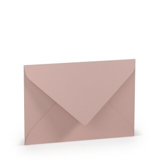 Paperado Umschläge B6, FSC Mix Credit, 125x176mm, 100g/m2, m. SF, Beutel 5Stück, Rössler Nr. 1103020063, rosé
