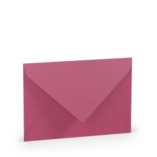 Paperado Umschläge B6, FSC Mix Credit, 125x176mm, 100g/m2, m. SF, Beutel 5Stück, Rössler Nr. 1103020154, fuchsia