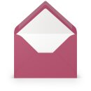 Paperado Umschläge B6, FSC Mix Credit, 125x176mm, 100g/m2, m. SF, Beutel 5Stück, Rössler Nr. 1103020154, fuchsia