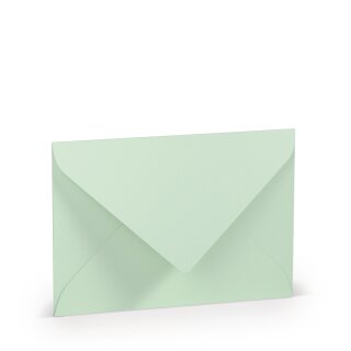Paperado Umschläge B6, FSC Mix Credit, 125x176mm, 100g/m2, m. SF, Beutel 5Stück, Rössler Nr. 1103020065, mintgrün