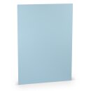 Paperado Karton DIN A4, FSC Mix Credit, 210x297mm, 220g/m2, Beutel 5Stück, Rössler Nr. 1103012124, hellblau