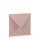 Paperado Umschläge quadr.,FSC Mix Credit, 164x164mm, 100g/m2, m. SF, Beutel 5Stück, Rössler Nr. 1103040063, rosé