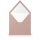 Paperado Umschläge quadr.,FSC Mix Credit, 164x164mm, 100g/m2, m. SF, Beutel 5Stück, Rössler Nr. 1103040063, rosé