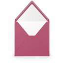 Paperado Umschläge quadr.,FSC Mix Credit, 164x164mm, 100g/m2, m. SF, Beutel 5Stück, Rössler Nr. 1103040154, fuchsia