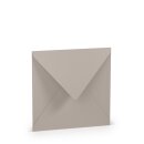 Paperado Umschläge quadr.,FSC Mix Credit, 164x164mm, 100g/m2, m. SF, Beutel 5Stück, Rössler Nr. 1103040049, taupe