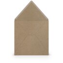 Paperado Umschläge quadr.,FSC Mix Credit, 164x164mm, 120g/m2, Beutel 5Stück, Rössler Nr. 1103040062, kraft