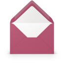 Paperado Umschläge C6, FSC Mix Credit, 114x162mm, 100g/m2, m. SF, Beutel 5Stück, Rössler Nr. 1103005154, fuchsia